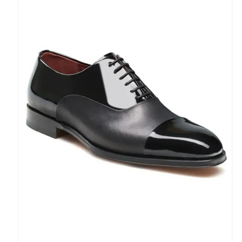 Magnanni Cesar men’s leather patent formal dress oxford shoes